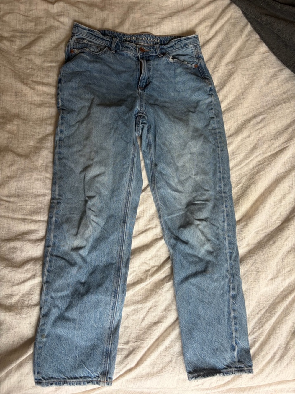 American Eagle Outfitters Light Blue Straight Jeans